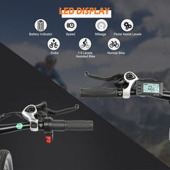 Camping Survivals  Electric Bike Mountain E-Bike  350W Camping Survivals  Electric Bike Mountain E-Bike  350W