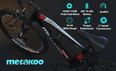 Metakoo Electric bikes with charger Metakoo Electric bikes with charger