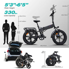 ENGWE Electric bicycle Fat tire mountain | 750W ENGWE Electric bicycle Fat tire mountain | 750W