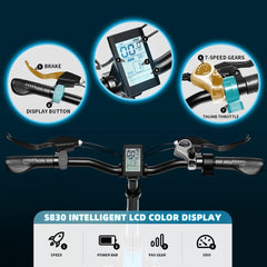 Auloor Foldable Electric Bike for Adults Auloor Foldable Electric Bike for Adults