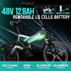 Electric Road Bicycle for Urban Commuting with 500W Motor Electric Road Bicycle for Urban Commuting with 500W Motor