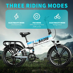 Auloor Foldable Electric Bike for Adults Auloor Foldable Electric Bike for Adults