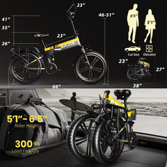 Auloor Foldable Electric Bike for Adults Auloor Foldable Electric Bike for Adults