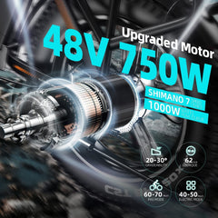 Electric Bike for Adults Ebikes 750w