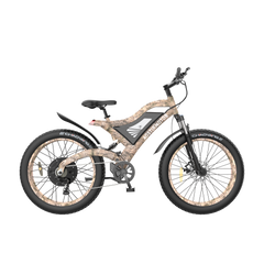 Snakeskin Grain Powerful Electric Bike S18-1500W