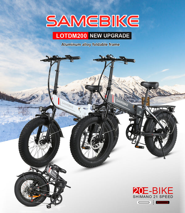 Electric Bike Fat Tires Mountain 500w