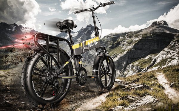 Auloor Foldable Electric Bike for Adults