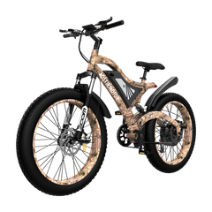 Snakeskin Grain Powerful Electric Bike S18-1500W