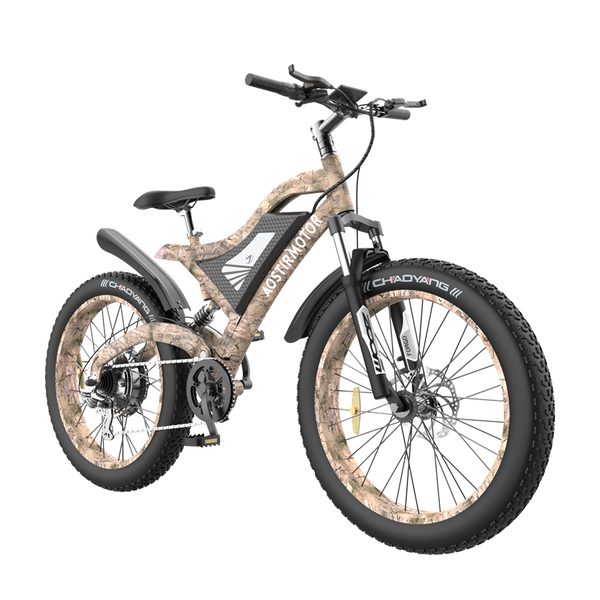 Snakeskin Grain Powerful Electric Bike S18-1500W