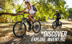 Electric Mountain Bike 350W Trails Outdoors