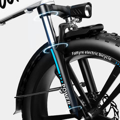 Auloor Foldable Electric Bike for Adults