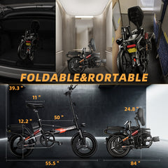 Electric Bike 400W Adults/Teens City E Bike