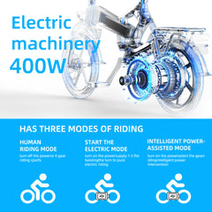 Electric Commuter Bikes Folding Ebike 16''
