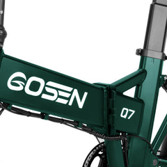 Dual Battery Folding Fat Tire Ebike - Q7