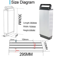Electric Bicycle Motor E-Bike Battery with Charger