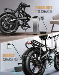 Adult Electric Bike 750W  with Samsung 48V 12.8Ah Lithium Battery