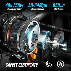 Shimano 7 Speed Electric Bicycles for Urban