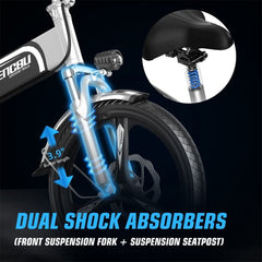 Folding Electric Bike for Adults 500W