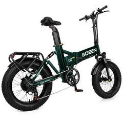 Dual Battery Folding Fat Tire Ebike - Q7