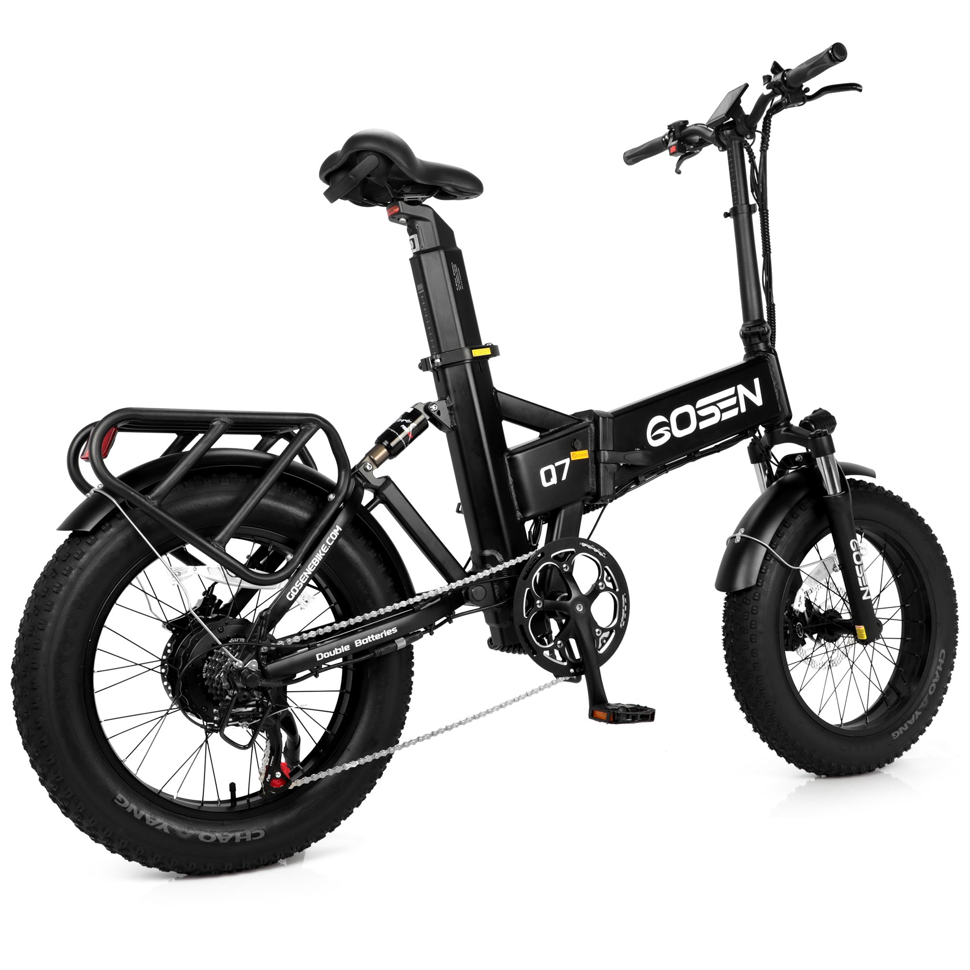 Dual Battery Folding Fat Tire Ebike - Q7 | BUY EBIKE | BUY ELECTRIC ...